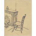 Стул возле камина (Chair by a Fireplace), 1890 - Гог, Винсент ван