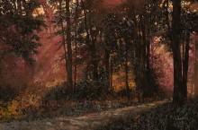 Лесной пейзаж - Борелли, Гвидо (20 век)
