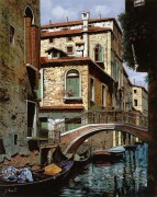 Канал в Венеции - Борелли, Гвидо (20 век)