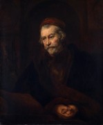 Портрет пожилого мужчины в образе святого Павла - Рембрандт, Харменс ван Рейн
