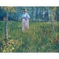 Женщина в саду (Woman in the Garden), 1887 - Гог, Винсент ван