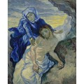 Пьета (Оплакивание Иисуса Христа) по мотивам Делакруа (Pieta (after Delacroix), 1889 - Гог, Винсент ван