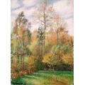 Осень, тополя, Эраньи - Писсарро, Камиль