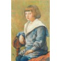 Портрет ребенка, 1899 - Рейссельберге, Тео ван