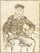 Портрет почтальона Жозефа Рулена (The Postman Joseph Roulin), 1888 - Гог, Винсент ван
