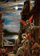 Ангелы, предрекающие святой Цецилии ее мученичество - Моро, Гюстав