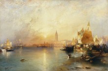 Закат в Венеции - Моран, Томас