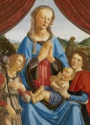 Мадонна и ребенок с ангелом - Винчи, Леонардо да