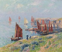Возвращение лодки, 1907 - Море, Анри