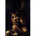 Святой Франциск в раздумьи - Караваджо, Микеланджело Меризи да