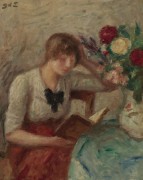 Молодая девушка читает - д'Эспанья, Жорж