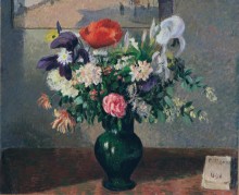 Букет цветов, 1898 - Писсарро, Камиль