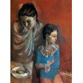 Мать и ребенок, странствующие артисты, 1905 - Пикассо, Пабло