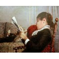 Женщина за чтением - Кайботт, Густав