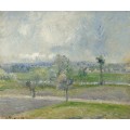 Эффект дождя в Валерме, Овер-сюр-Уаз, 1881 - Писсарро, Камиль