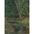 Цветы в саду, 1930 - Моне, Бланш Ошеде