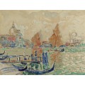 Пейзаж в Венеции, 1904 - Синьяк, Поль