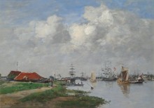 Корабли на Шельде, Антверпен - Буден, Эжен