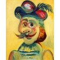 человек с усами, 1971 - Пикассо, Пабло