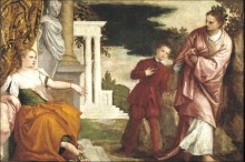 Юность между Пороком и Дободетелью, 1581 - Веронезе, Паоло (Калиари)