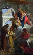 Явление святым Девы Марии с Младенцем - Тьеполо, Джованни Баттиста