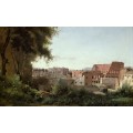 Вид на Колизей от садов Фарнезе - Коро, Жан-Батист Камиль