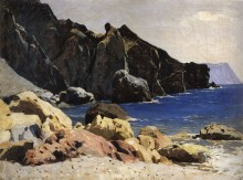 Берег моря (Крым). 1886 - Левитан, Исаак Ильич
