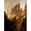 Скалистые ущелья, 1822-1823 - Фридрих, Каспар Давид