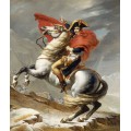 Наполеон на перевале Сен-Бернар - Давид, Жак-Луи