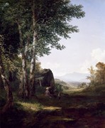 Пейзаж с видом на гору Мансфилд, Вермонт - Кенсетт, Джон Фредерик