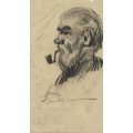 Голова старика, 1885 - Гог, Винсент ван