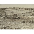 Урожай (для Эмиля Бернара) (Harvest (for Emile Bernard)), 1888 - Гог, Винсент ван