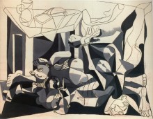 Склеп, братская могила, 1945 - Пикассо, Пабло