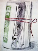 Пачка банкнот (Liasse de Billets  crayon), 1962 - Уорхол, Энди