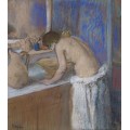 Молодая женщина за туалетом, 1895 - Дега, Эдгар