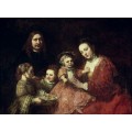 Семейный портрет - Рембрандт, Харменс ван Рейн