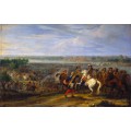 Людовик XIV форсирует Рейн в Лобите 12 июня 1672 года - Мёлен, Адам Франс ван дер