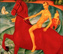 Купание красного коня - Петров-Водкин, Кузьма