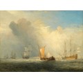Корабли у Роттердамского порта - Тернер, Джозеф Мэллорд Уильям