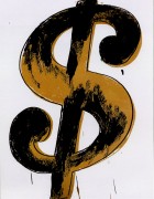 Знак доллара (Dollar Sign), 1981 - Уорхол, Энди
