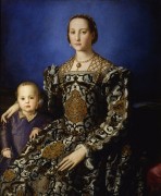 Элеонора Толедская с сыном Джованни де Медичи - Бронзино, Аньоло