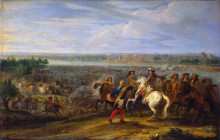Людовик XIV форсирует Рейн в Лобите 12 июня 1672 года - Мёлен, Адам Франс ван дер