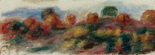 Пейзаж, 1910 - Ренуар, Пьер Огюст