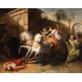 Туллия, проезжающая на колеснице по телу своего отца - Жерико, Теодор Жан Луи Андре