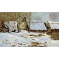 Хижины под снегом, 1891 - Мофра, Максим
