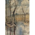 Лесной пруд, 1882 - Хассам, Фредерик Чайлд 