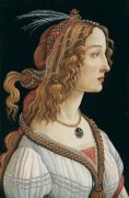 Портрет молодой женщины - Боттичелли, Сандро