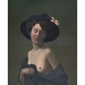 Женщина в черной шляпке - Валлоттон, Феликс 