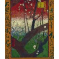 Цветущая слива (Japanese - Plum Tree in Bloom (after Hiroshige), 1887 - Гог, Винсент ван