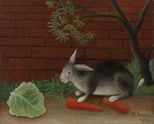 Кушающий кролик - Руссо, Анри